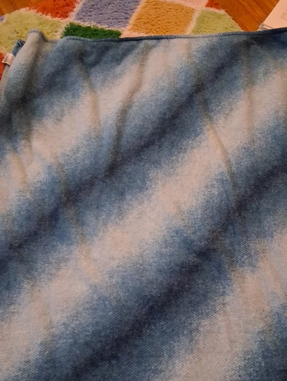 mon chateau plush throw